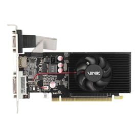 Placa De Vídeo Vinik Gt 730 4Gb Ddr3 128 Bits Low Profile Gpuk7304Gblp0H2