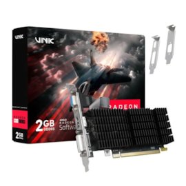 Placa De Vídeo Vinik R5 230 2Gb Ddr3 64 Bit Low Profile Gpuvkr52302Gbh3