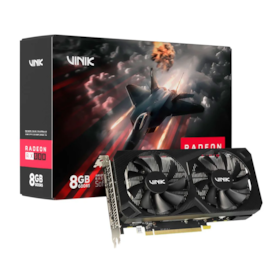 Placa De Vídeo Vinik Radeon Rx 580 Dual Fan 8Gb Gddr5 256 Bits Gpuvk5808Gb2F