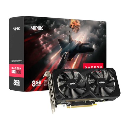 Placa De Vídeo Vinik Radeon Rx 580 Dual Fan 8Gb Gddr5 256 Bits Gpuvk5808Gb2F