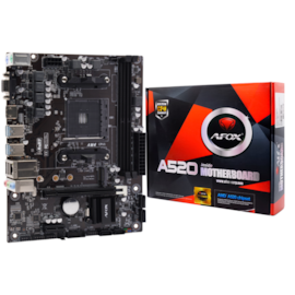 Placa Mae Afox A520 Ddr4 Am4 Matx Hdmi Vga Dvi M.2 Usb 3.0 A520d4-ma2-v2