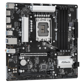 Placa Mãe Asrock B660m Phantom Gaming 4 Ddr4 Lga 1700 Matx Hdmi Dp M.2 Ddr4 90-mxbiq0-a0bay1z