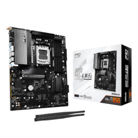 Placa Mãe Asrock B850 Pro-wifi Ddr5 Am5 Atx M.2 Nvme Hdmi Usb Tipo C 90-mxbqn0-a0uayaz