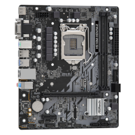 Placa Mãe Asrock H510m-hdv/m.2 Ddr4 Lga 1200 Matx M.2 Hdmi Dvi-d D-sub 90-mxbft0-a0bay1z