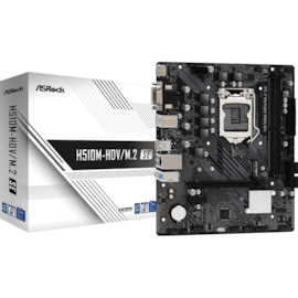 Placa Mãe Asrock H510m-hdv/m.2 Se Ddr4 Lga1200 90-mxbm00-a0ayz