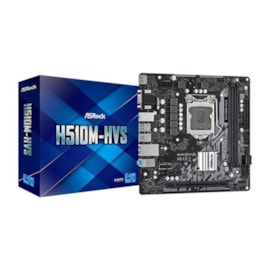 Placa Mãe Asrock H510m-hvs Ddr4 Lga1200 Hdmi D-sub Usb3.2