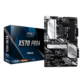 PLACA MÃE ASROCK X570 PRO4 AMD DDR4 90-MXBAT0-A0UAYZ