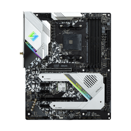 PLACA MÃE ASROCK X570 STEEL LEGEND WIFI AX AM4 HDMI/DP