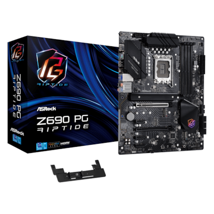 Placa Mãe Asrock Z690 Pg Riptide Ddr4 Lga 1700 Atx 90-mxbhq0-a0uayz