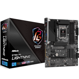 Placa Mãe Asrock Z790 Pg Lightning Ddr5 Lga 1700 M.2 Displayport Hdmi 90-mxbka0-a0uayz