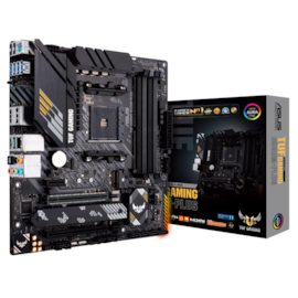 Placa Mãe Asus B550m-plus Tuf Gaming Amd M.2 Ddr4 90mb14a0-c1bay0