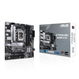 PLACA MÃE ASUS B660M-A D4 M.2 DDR4 LGA1700 RGB