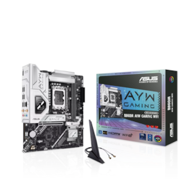 Placa Mãe Asus B860m Ayw Gaming Wifi Ddr5 Lga 1851 Matx M.2 Usb 3.2 Display Port 90mb1js0-m0eay0