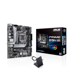 PLACA MÃE ASUS H510M-A WIFI LGA1200 M.2 DDR4 - 90MB17D0-M0EAY0