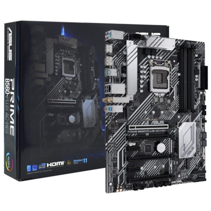 Placa Mãe Asus Prime B560-plus Ac-hes Wifi Lga1200 M.2 Pcie 4.0 Ddr4 Hdmi 90MB1AF0-MVAAY0