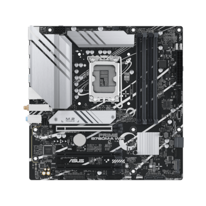 Placa Mãe Asus Prime B760m-a Ddr5 Lga 1700 Matx M.2 Hdmi Display Port Usb 3.2 90mb1el0-m1eay0