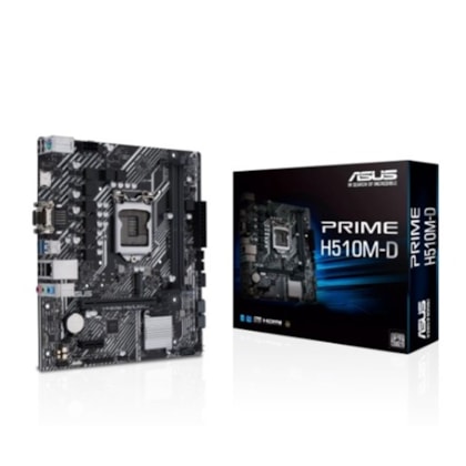 Placa Mãe Asus Prime H510m-d Ddr4 Lga1200 M.2 90mb17m0-m0eay0