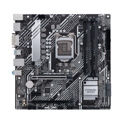 PLACA MÃE ASUS PRIME H570M-PLUS DDR4 M.2 LGA1200 MATX 90MB16W0-M0EAY0