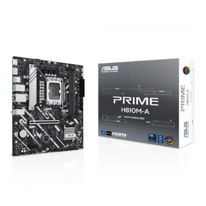 Placa Mãe Asus Prime H810m-a Ddr5 Lga 1851 Matx M.2 Display Port Hdmi 90mb1kk0-m0eay0