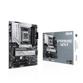 Placa Mãe Asus Prime X670-p Ddr5 Am5 Atx M.2 Display Port Hdmi