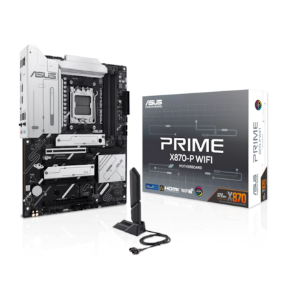 Placa Mãe Asus Prime X870-p Wifi Ddr5 Am5 M.2 Bluetooth Hdmi 90mb1is0-m0aay0