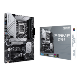 Placa Mãe Asus Prime Z790-p Ddr5 Lga 1700 M.2 Hdmi Display Port Tipo C Usb 3.2 90mb1ck0-m1eay0