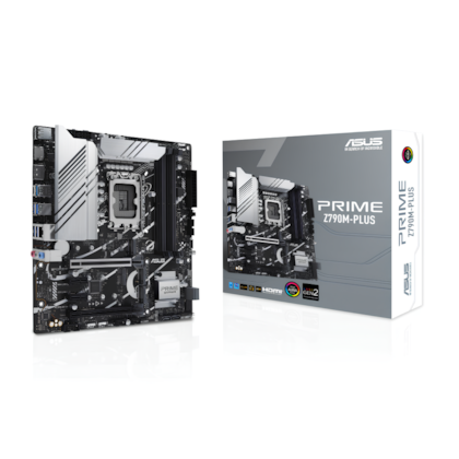 Placa Mãe Asus Prime Z790m-Plus Ddr5 Lga 1700 Atx M.2 Display Port Hdmi Type-c 90mb1e70-m1eay0