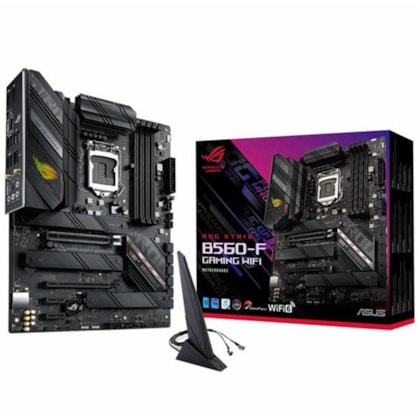 PLACA MÃE ASUS ROG STRIX B560-F GAMING WIFI DDR4 M.2 LGA1200