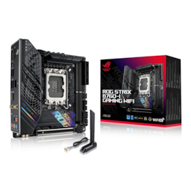 Placa Mãe Asus Rog Strix B760-i Gaming Wifi Ddr5 Mitx Lga 1700 Pcie 5.0 Usb 3.2 Hdmi Display Port 90mb1d90-m1eay0