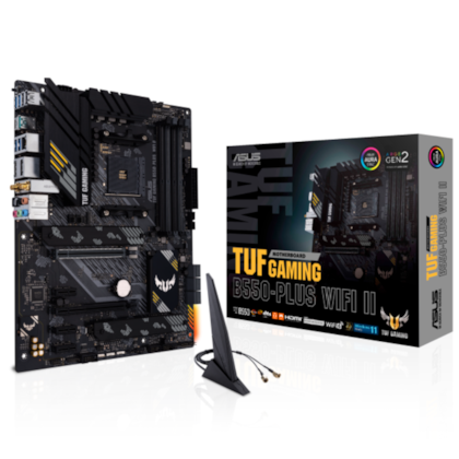 Placa Mãe Asus Tuf Gaming B550-plus Wifi Ii Ddr4 Am4 Atx Hdmi Display Port 90mb19u0-m0eay0