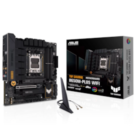 Placa Mãe Asus Tuf Gaming B650m-plus Wi-fi Ddr5 Am5 Matx 90mb1bf0-m0eayo