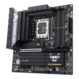 Placa Mãe Asus Tuf Gaming B860m-plus Ddr5 Lga 1851 Matx M.2 Usb 3.2 Display Port 90mb1jw0-m0eay0