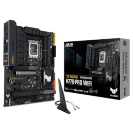 Placa Mãe Asus Tuf Gaming H770-pro Wifi Ddr5 Lga 1700 Atx M.2 Display Port Hdmi Tipo C Bluetooth 90mb1d50-m1eay0