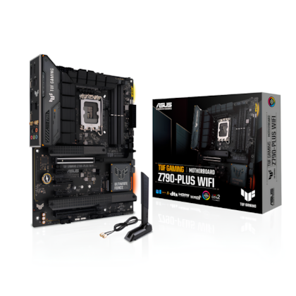 Placa Mãe Asus Tuf Gaming Z790-plus Wifi M.2 Ddr5 Lga 1700 Dp Atx Hdmi Type-c Bluetooth 90mb1d80-m1eay0