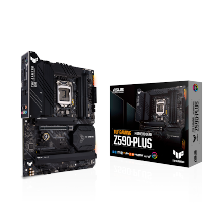 PLACA MÃE ASUS Z590-PLUS TUF GAMING LGA1200 M.2 DDR4 DISPLAYPORT 90BM16B0-M0EAY0