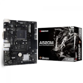 Placa Mãe Biostar A520m Ddr4 Am4 Matx M.2 Hdmi A520mhp Ver 6.0