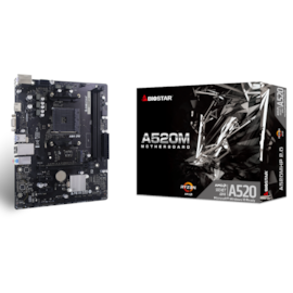 Placa Mãe Biostar A520M Ddr4 Am4 Matx M.2 Hdmi Usb 3.0 A520Mhp 2.0 Ver 6.0