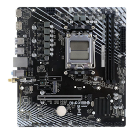 Placa Mãe Biostar A620A Ddr5 Am5 Matx M.2 Hdmi Display Port Usb 3.2 A620Ms-E Ver 6.0