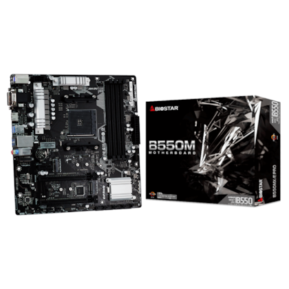 Placa Mãe Biostar B550m Ddr4 Am4 Matx M.2 Hdmi B550mx/e Pro Ver 6.1