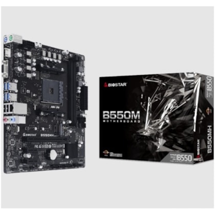 PLACA MÃE BIOSTAR B550MH 2.0 AM4 M.2 DDR4