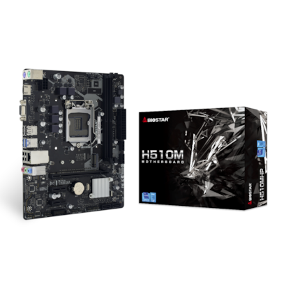 Placa Mãe Biostar H510mhp Lga1200 M.2 Ddr4