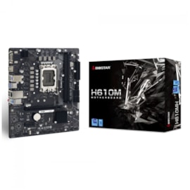 Placa Mãe Biostar H610m Ddr4 Lga 1700 Matx M.2 H610mh Ver 6.1