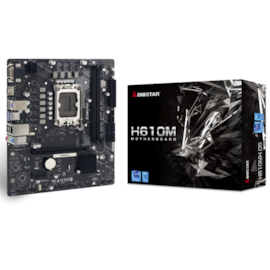 Placa Mãe Biostar H610m Ddr5 Lga 1700 M.2 Matx H610mh D5 Ver 6.3