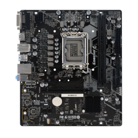 Placa Mãe Biostar H610m Ddr5 Lga 1700 Matx Hdmi Dvi Usb 3.0 H610mhd D5 Ver 6.3