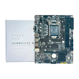 Placa Mãe Duex H310 M2 Ddr4 Lga 1151 Matx M.2 Hdmi Vga Usb 3.0 Dx-Mbh310G-M2