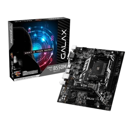 PLACA MÃE GALAX B550M AMD DDR4 M.2