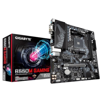 PLACA MÃE GIGABYTE AMD B550M GAMING DDR4 M.2