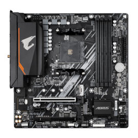 Placa Mae Gigabyte B550m Aorus Elite Ax Am4 Wifi Ddr4 Matx M.2 Nvme Hdmi Dvi Rev1.3