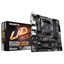 PLACA MÃE GIGABYTE B550M DS3H AMD M.2 DDR4 REV 1.4