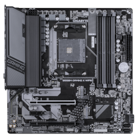 Placa Mãe Gigabyte B550m Gaming X Wifi6 Am4 Ddr4 Matx M.2 Nvme Hdmi Dvi Rev 1.0